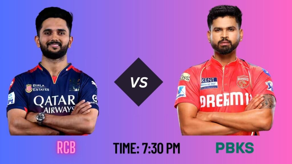 RCB vs PBKS